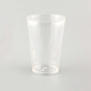 QM factory direct sale clear water cup high transparent wine cup promotion