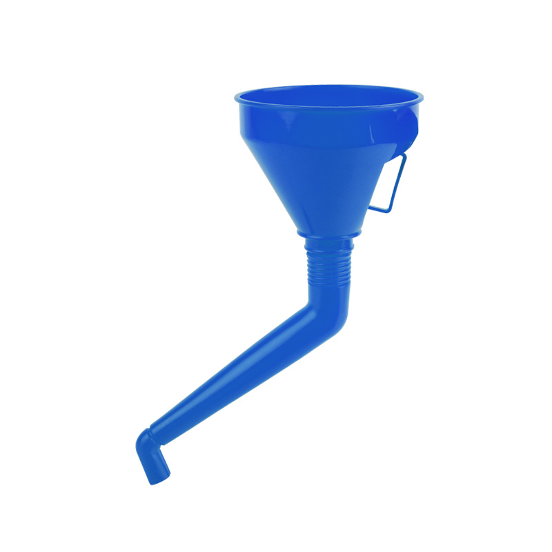 QM Taizhou Plastic Large Motorcycle Oil Filling Funnel with Long Tube