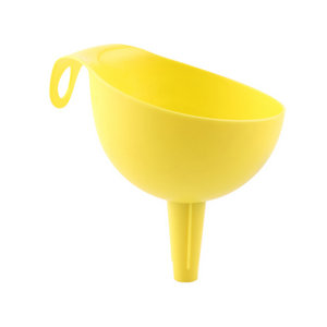 QM Colored 2pcs kitchen plastic funnel