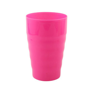 Wholesale plastic 400ml stadium plastic water cup colorful children juice cup