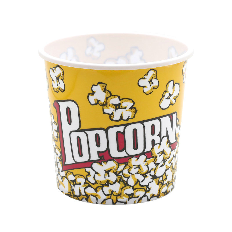 1500ml Hot Sale BPA Free Promotion Custom Printing OEM PP Plastic Popcorn Bucket