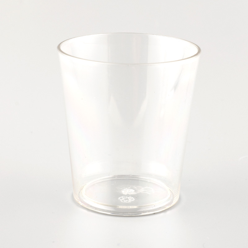 Promotional Cheap 125ml Small Clear Plastic Cup Drinking Cups