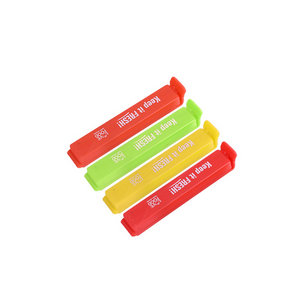 QM wholesale 8.7cm small plastic bread bag clip cheap bag seal clip