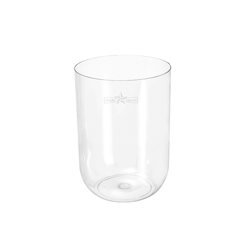 8656 Transparent Trash Can